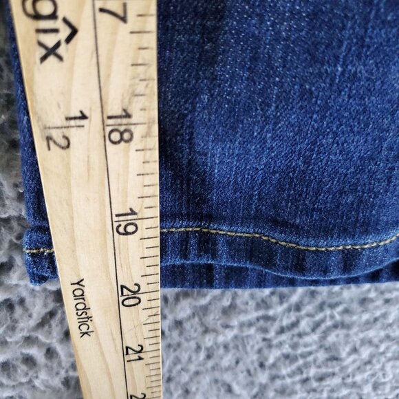 Lane Bryant Jeans Womens Size 16 Blue Denim Stretch Capri Classic Fit - Picture 8 of 13